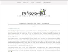 Tablet Screenshot of casacaudill.com